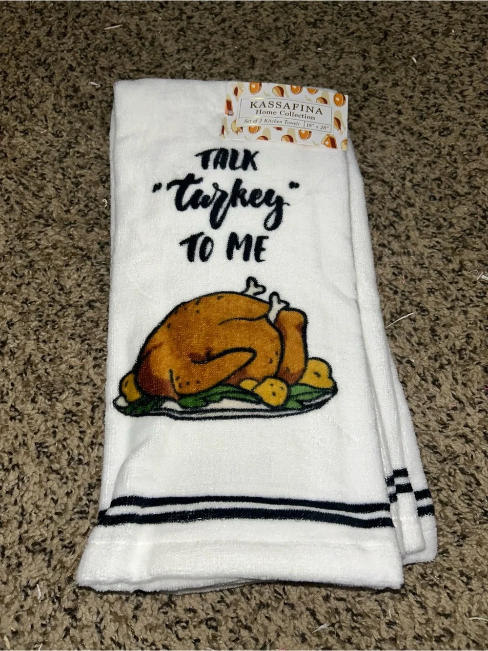 Talk Turkey To Me Kitchen Towel Set